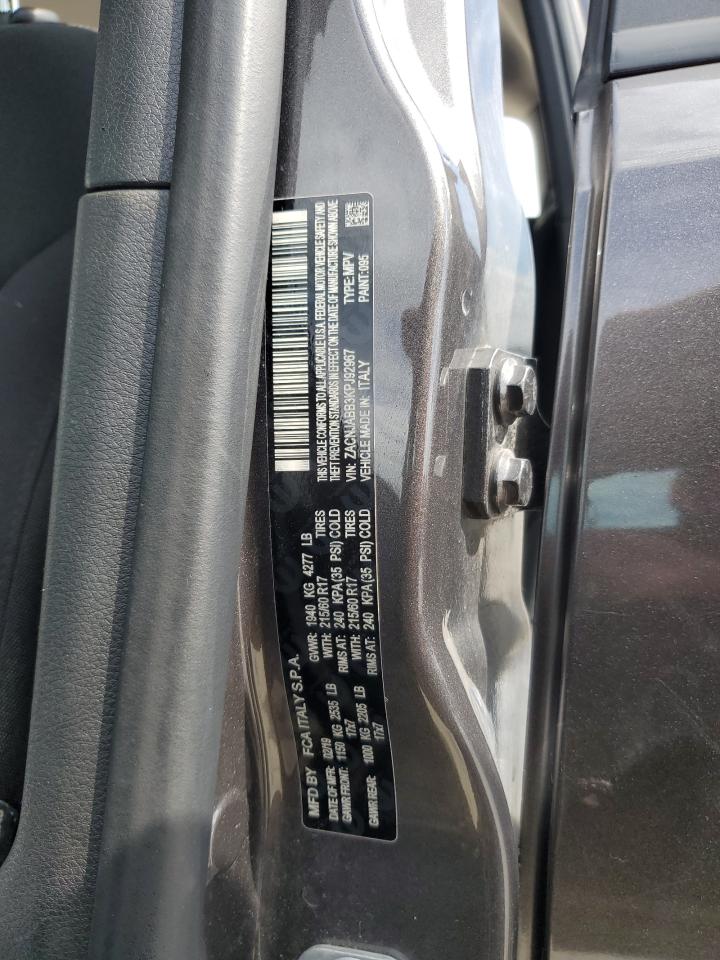 2019 Jeep Renegade Latitude VIN: ZACNJABB3KPJ92967 Lot: 64822265