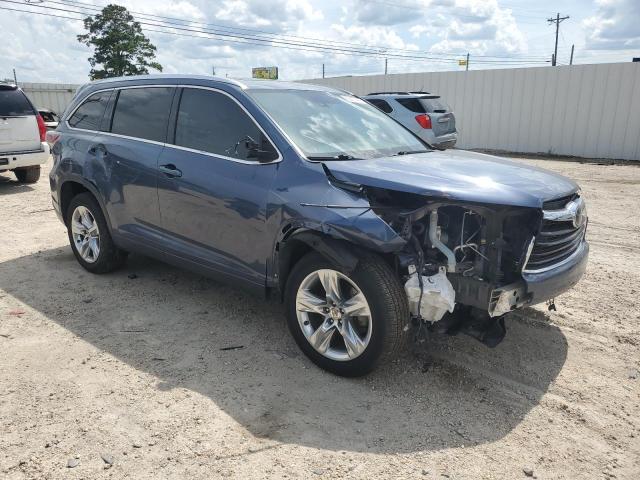  TOYOTA HIGHLANDER 2014 Granatowy