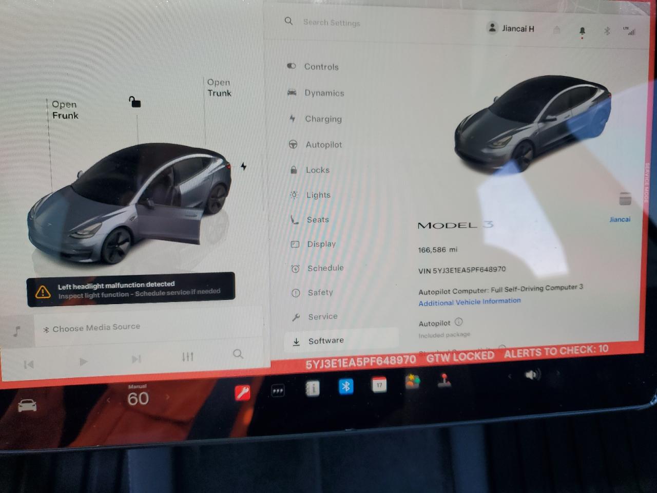 2023 Tesla Model 3 VIN: 5YJ3E1EA5PF648970 Lot: 64676805