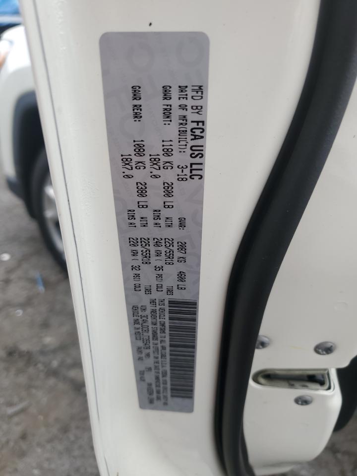2018 Jeep Compass Limited VIN: 3C4NJDCB1JT355478 Lot: 64732875
