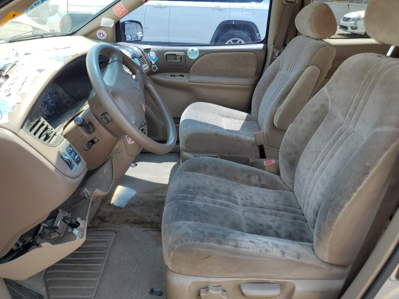 2001 Toyota Sienna Le VIN: 4T3ZF13C61U392142 Lot: 61845955