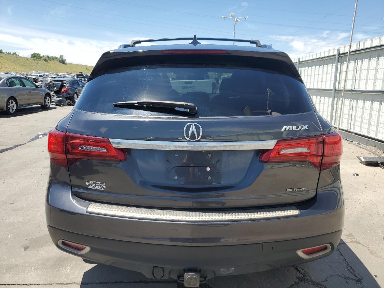 2014 Acura Mdx Technology VIN: 5FRYD4H41EB037975 Lot: 63296645