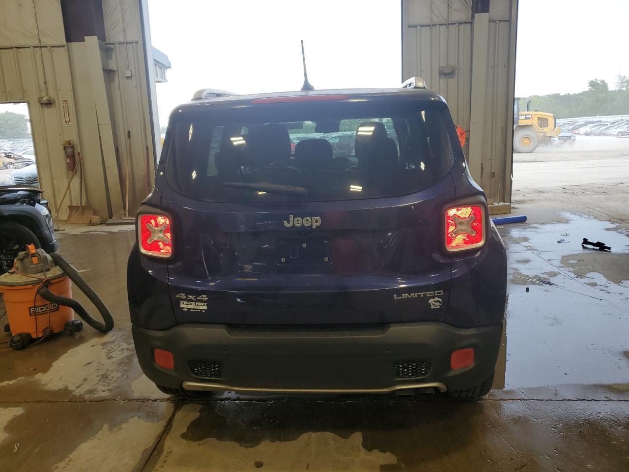 2017 Jeep Renegade Limited VIN: ZACCJBDB5HPG64222 Lot: 64619535