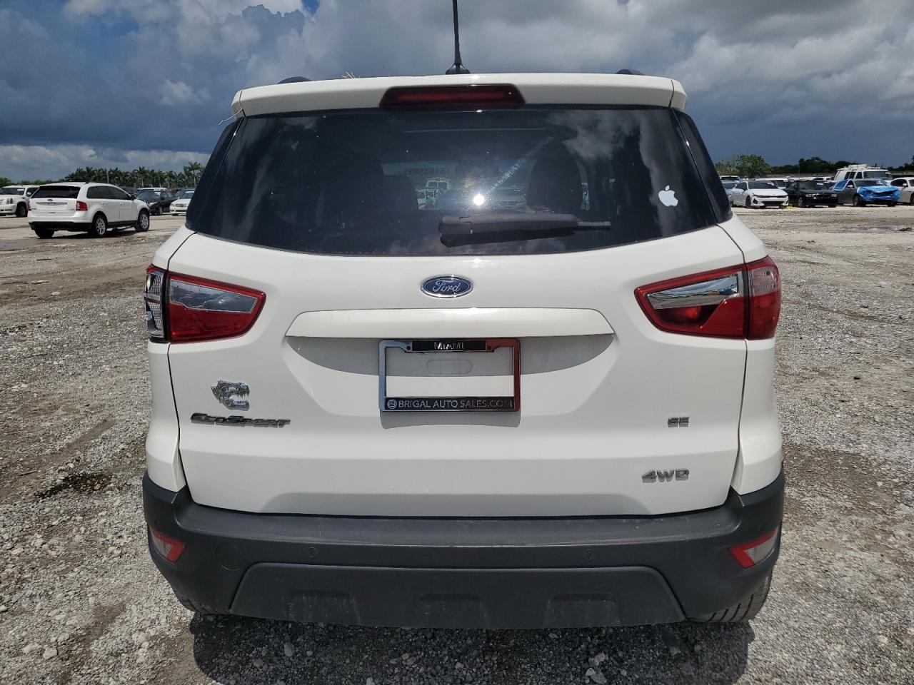 2018 Ford Ecosport Se VIN: MAJ6P1UL6JC201357 Lot: 61535835