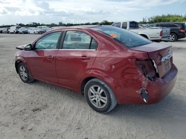  CHEVROLET SONIC 2012 Red