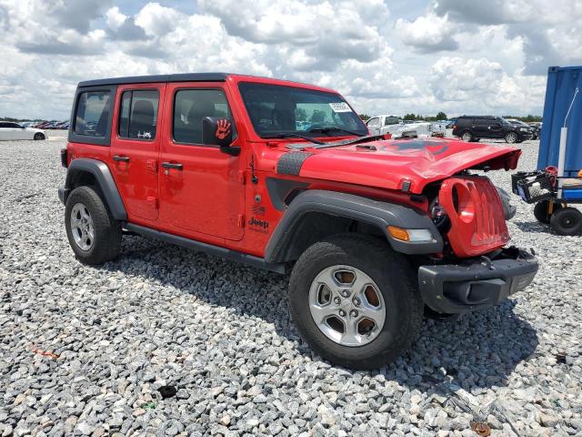  JEEP WRANGLER 2021 Czerwony