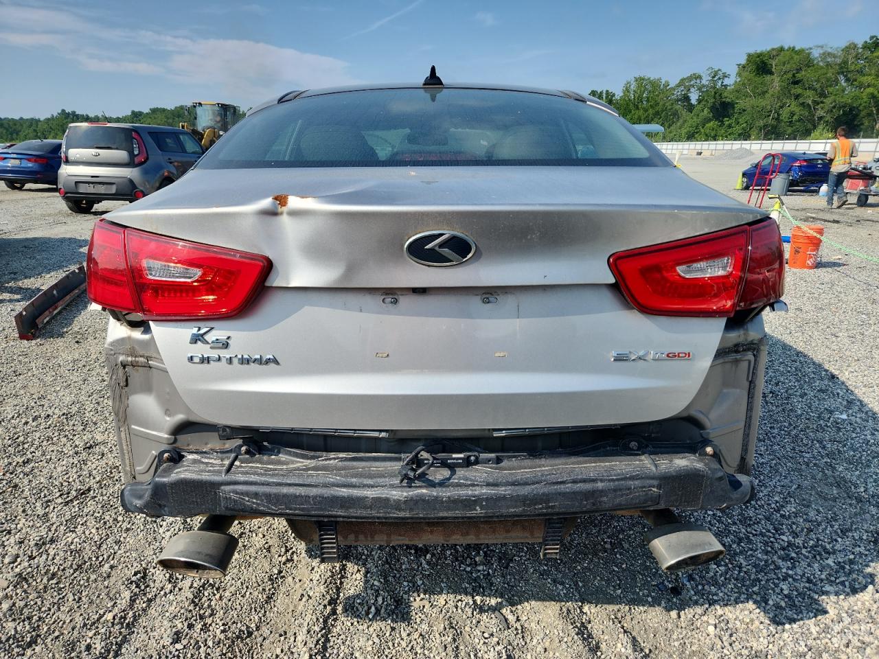 2015 Kia Optima Sx VIN: 5XXGR4A65FG407317 Lot: 62921025