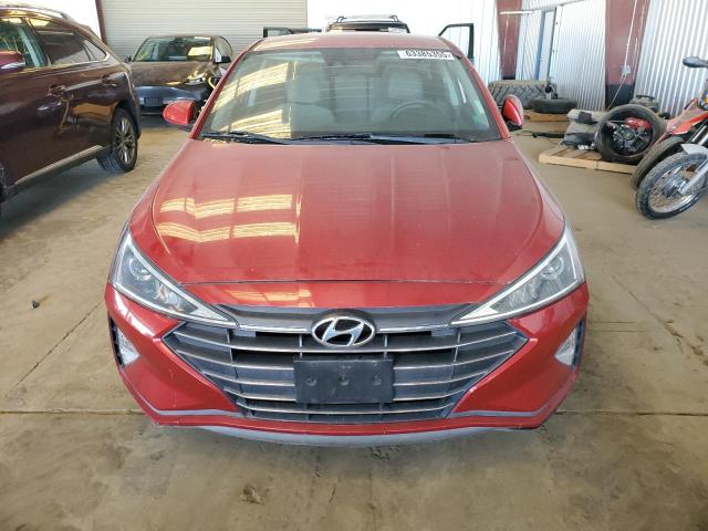  HYUNDAI ELANTRA 2020 Red