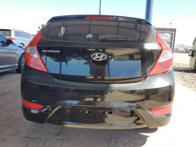 Hatchbacks HYUNDAI ACCENT 2013 Czarny