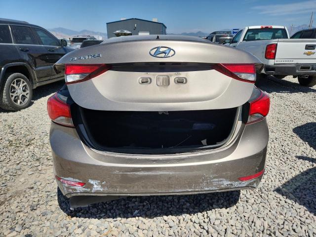 Sedans HYUNDAI ELANTRA 2016 tan
