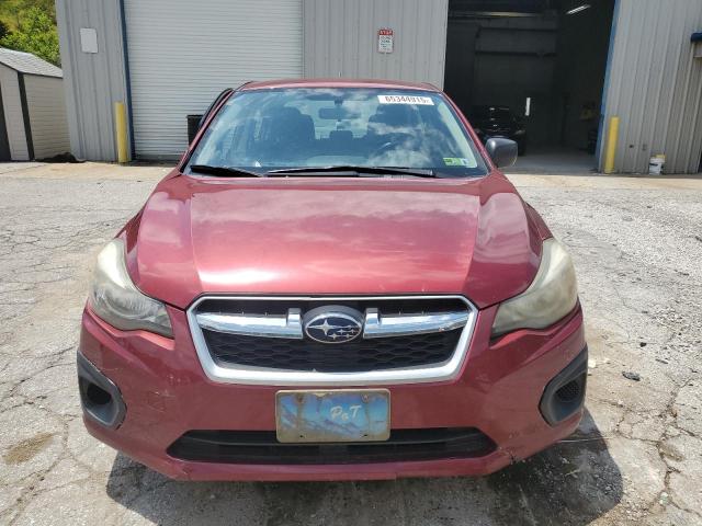  SUBARU IMPREZA 2014 Maroon