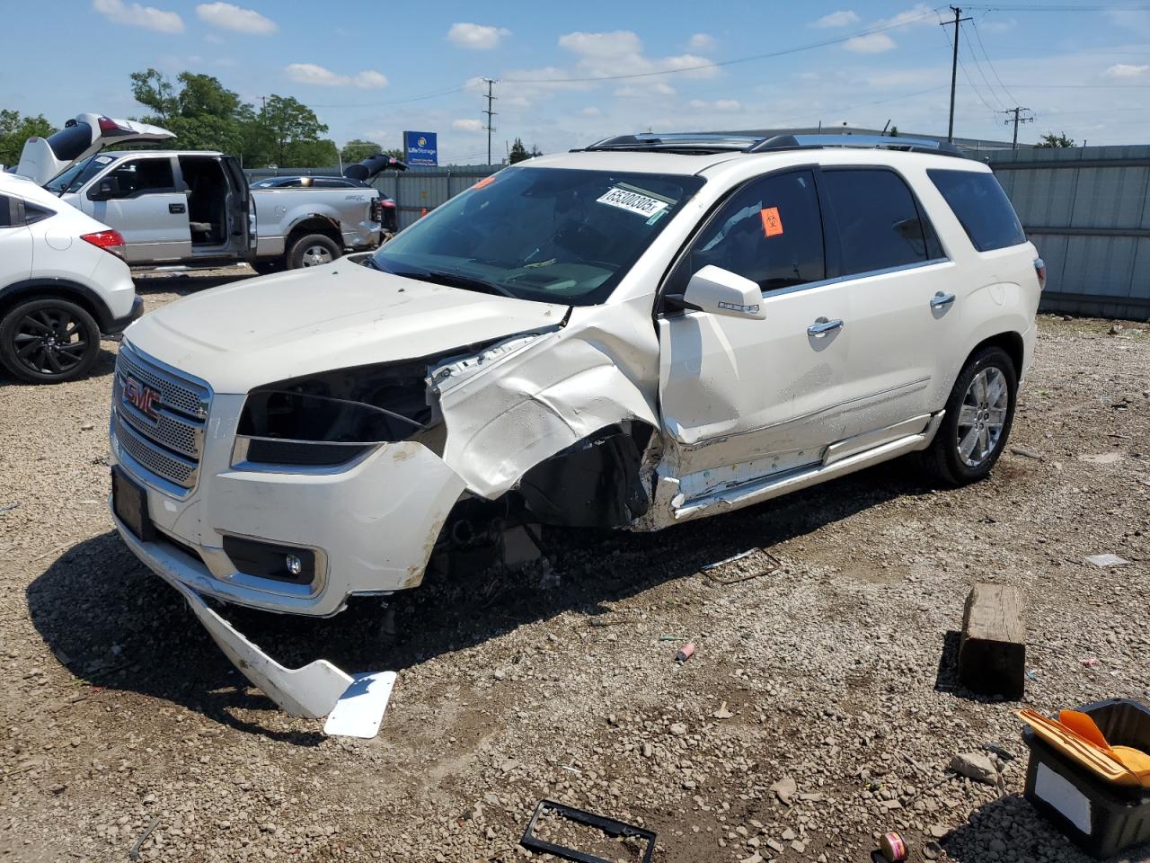 2015 GMC Acadia Denali VIN: 1GKKRTKD3FJ237847 Lot: 65300305