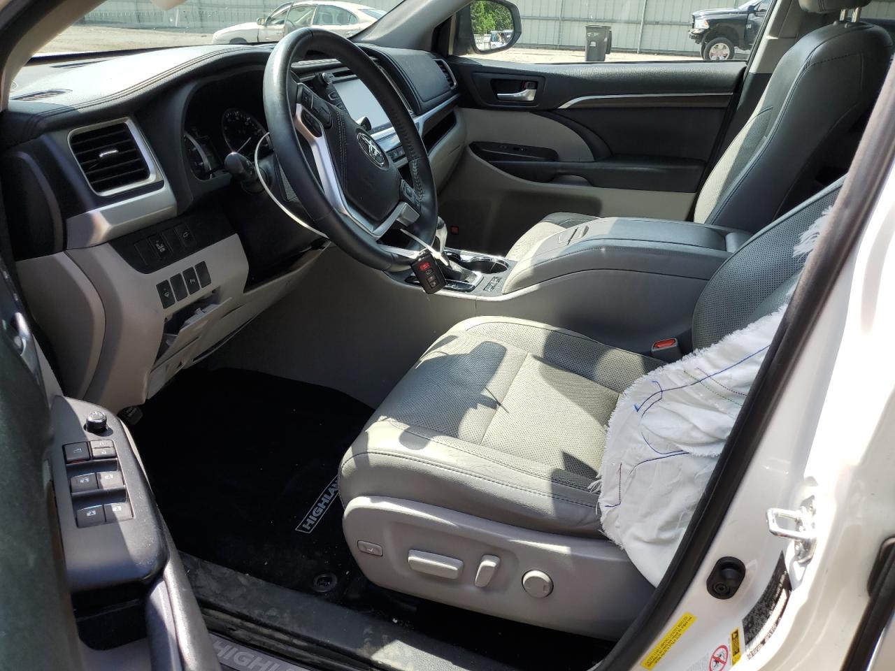 2016 Toyota Highlander Limited VIN: 5TDYKRFH7GS164707 Lot: 65351245