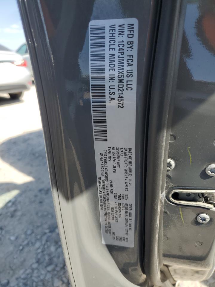 1c4pjmmx5md214572 1C4PJMMX5MD214572 2021 Jeep Cherokee Latitude Lux