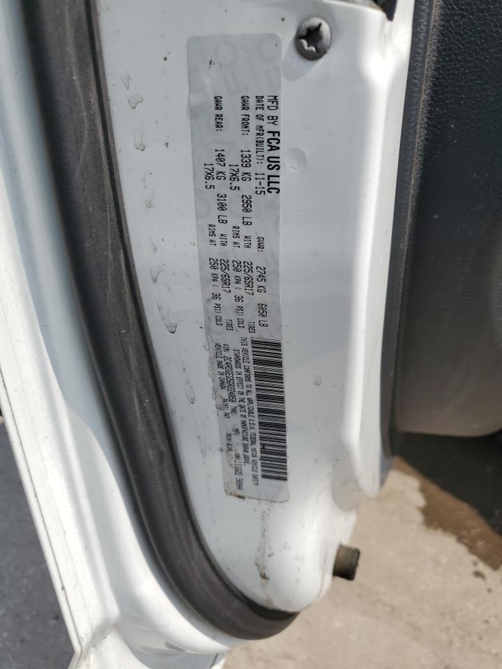 2016 Dodge Grand Caravan R/T VIN: 2C4RDGEG5GR224858 Lot: 66327155