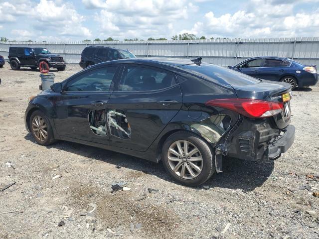 Sedans HYUNDAI ELANTRA 2016 Czarny
