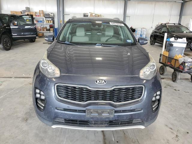  KIA SPORTAGE 2017 Синий