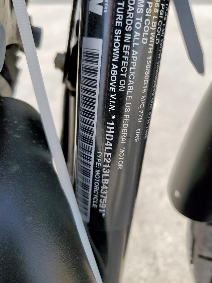 2020 Harley-Davidson Xl883 N VIN: 1HD4LE213LB437591 Lot: 64650925