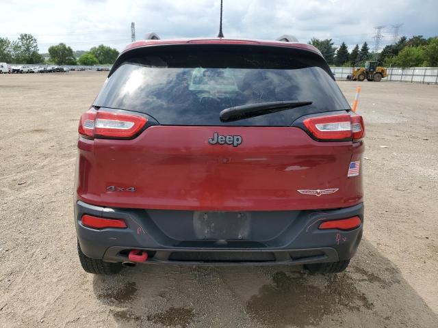  JEEP CHEROKEE 2017 Красный
