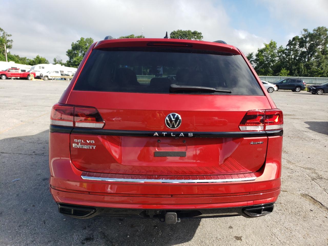 2023 Volkswagen Atlas Sel R-Line VIN: 1V2SR2CAXPC536198 Lot: 62009835
