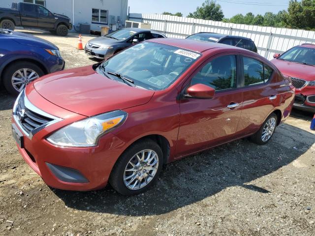  NISSAN VERSA 2019 Czerwony