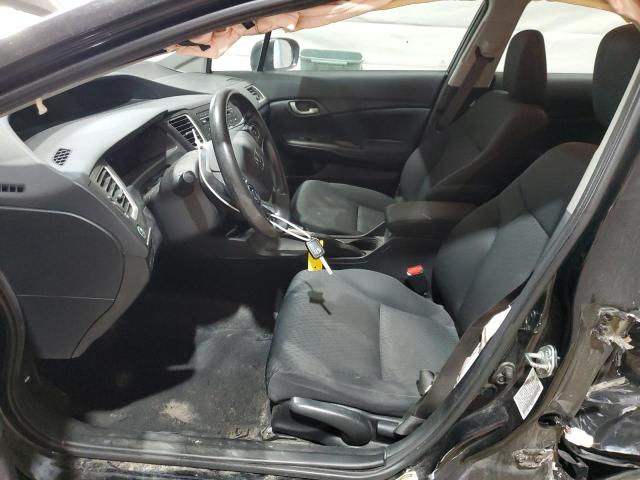 Sedans HONDA CIVIC 2015 Czarny