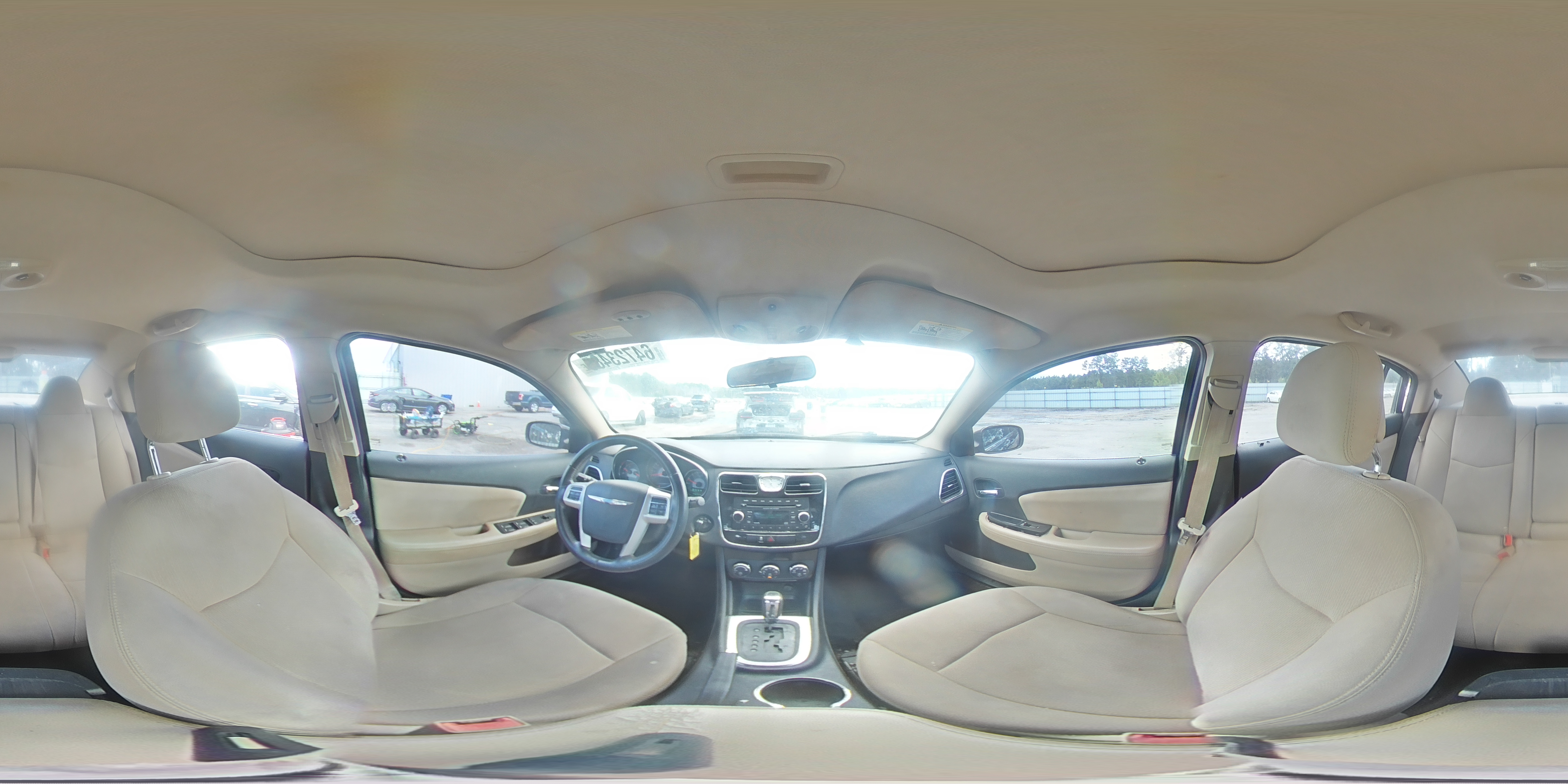 2012 Chrysler 200 Touring VIN: 1C3CCBBBXCN180677 Lot: 64723485
