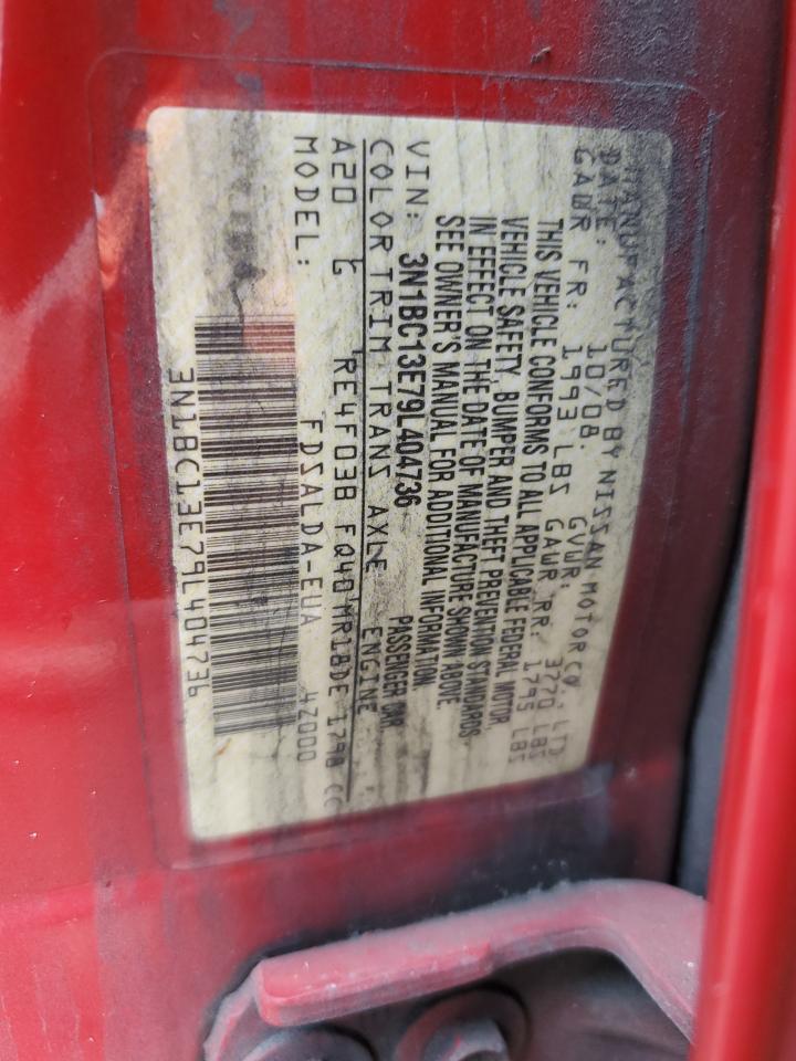 2009 Nissan Versa S VIN: 3N1BC13E79L404736 Lot: 65402275