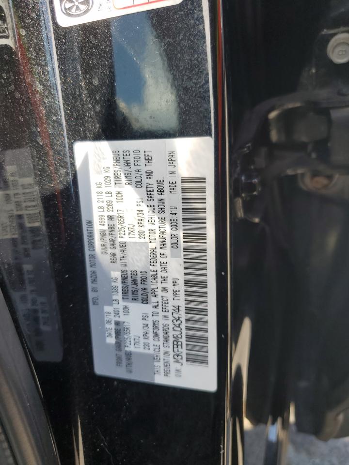 2018 Mazda Cx-5 Sport VIN: JM3KFBBM8J0434744 Lot: 66537895