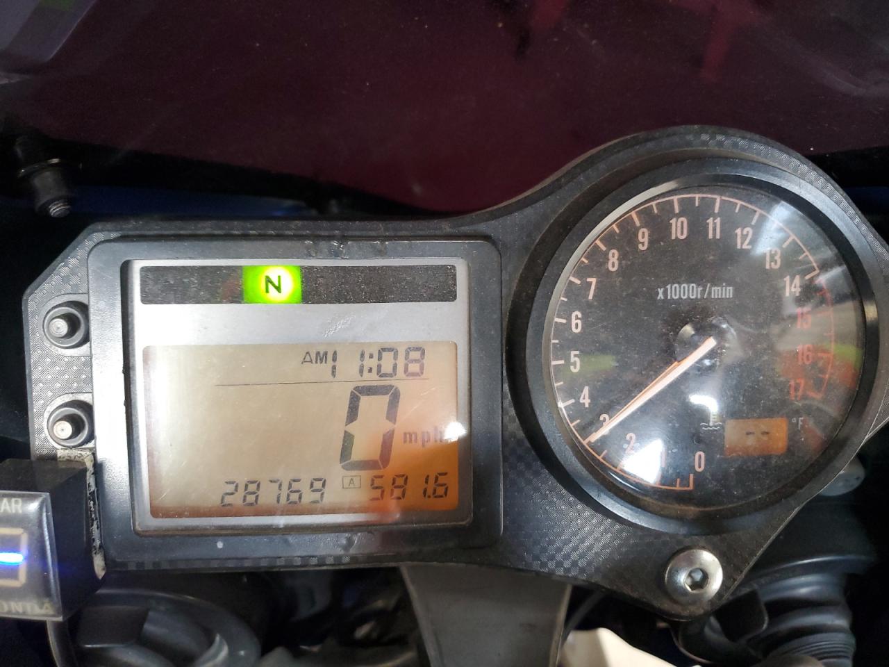 2005 Honda Cbr600 F4 VIN: JH2PC35035M601166 Lot: 63234935