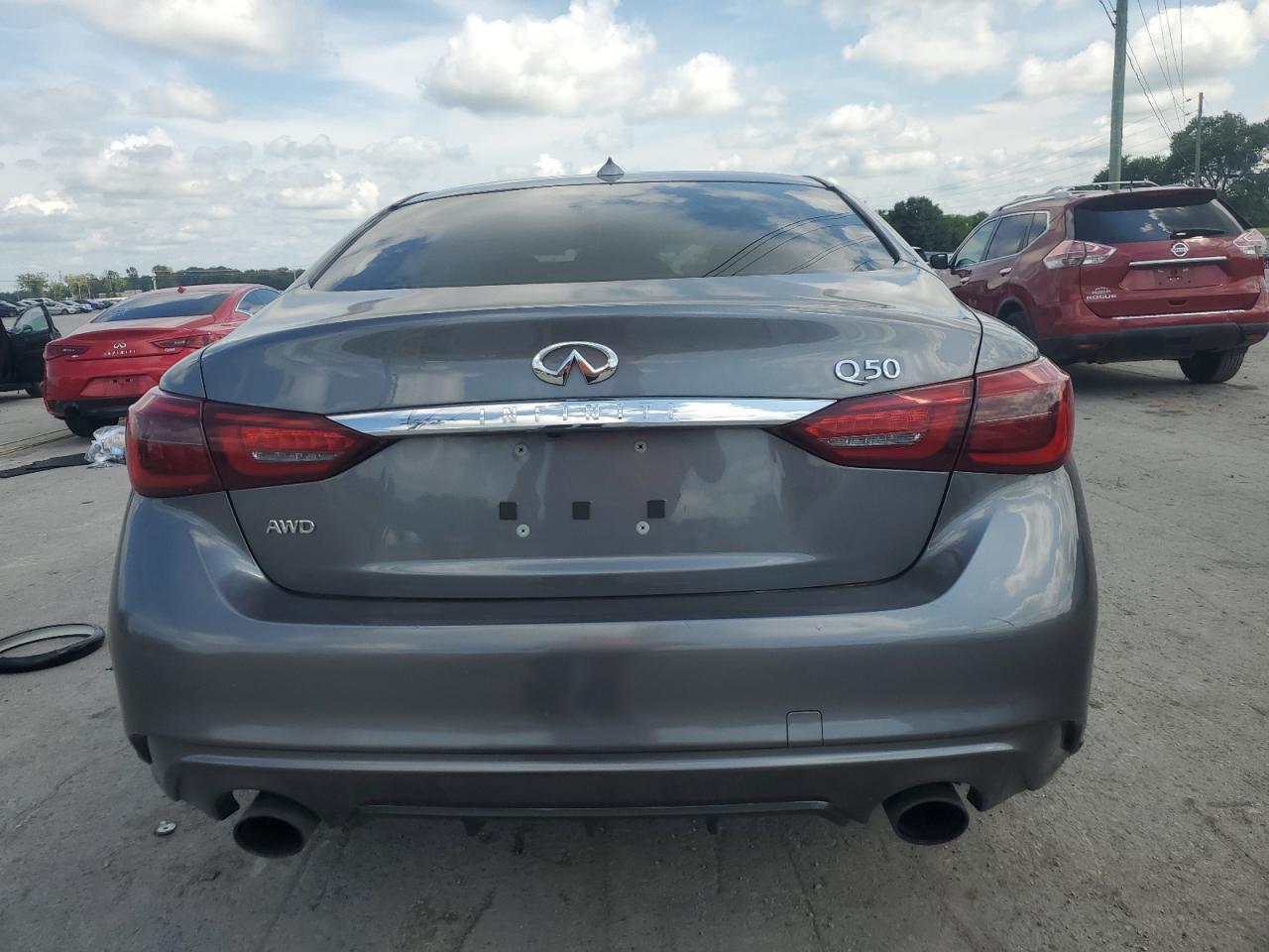 2018 Infiniti Q50 Luxe VIN: JN1EV7AR2JM610413 Lot: 65222265