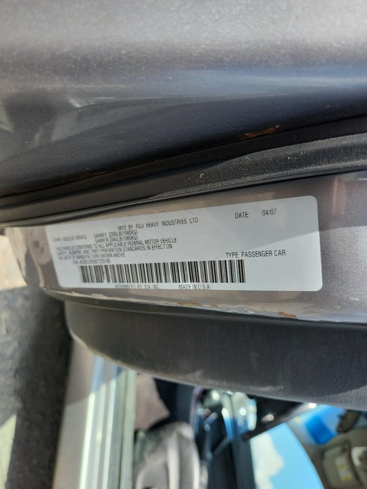 2008 Subaru Legacy 2.5I Limited VIN: 4S3BL626887203189 Lot: 63779135