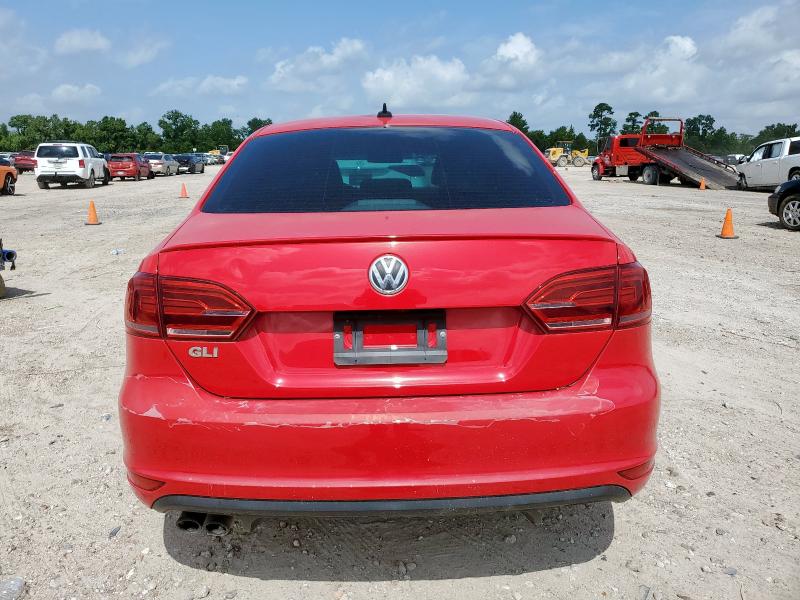 Sedans VOLKSWAGEN JETTA 2014 Red