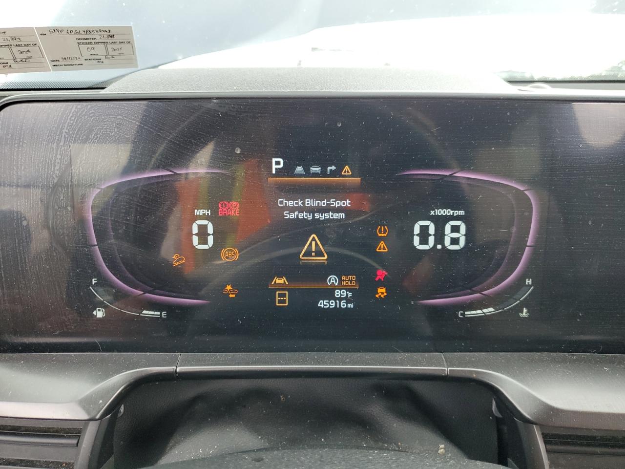 2023 Kia Telluride S VIN: 5XYP6DGC4PG339448 Lot: 61792375