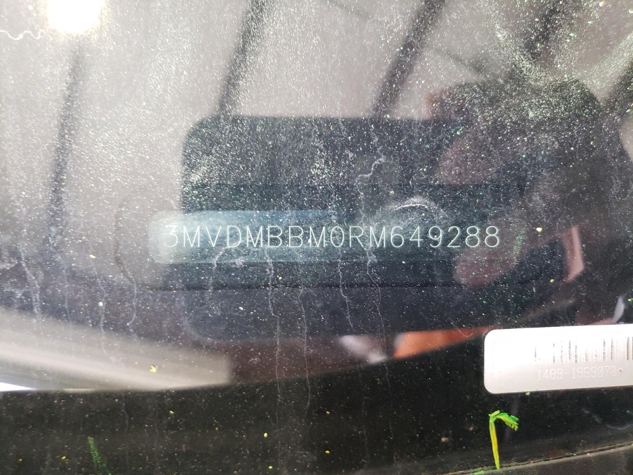 2024 Mazda Cx-30 Select VIN: 3MVDMBBM0RM649288 Lot: 64145655