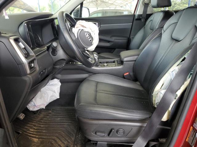  KIA SORENTO 2021 Красный