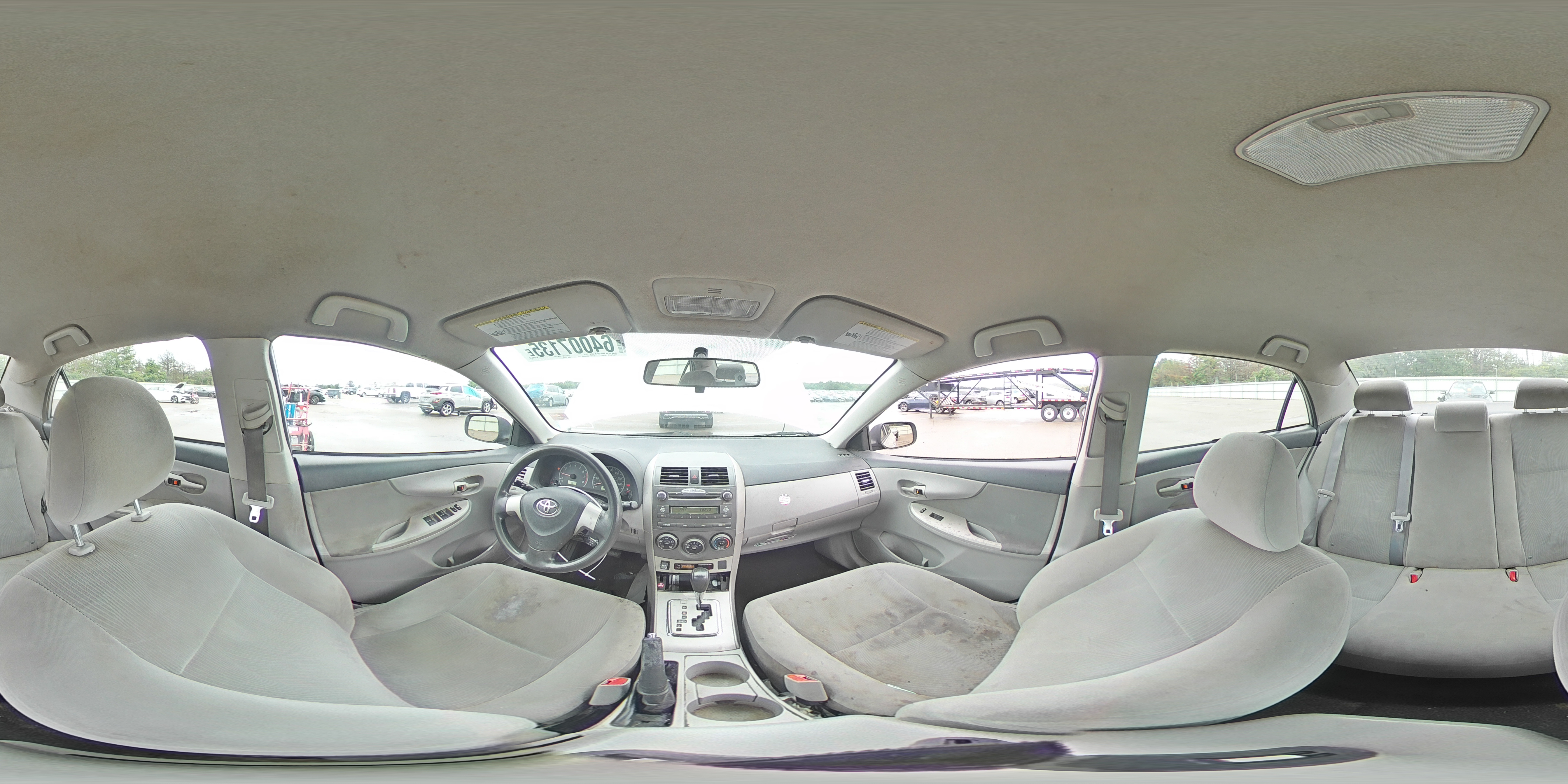 2011 Toyota Corolla Base VIN: 2T1BU4EEXBC727910 Lot: 64007135