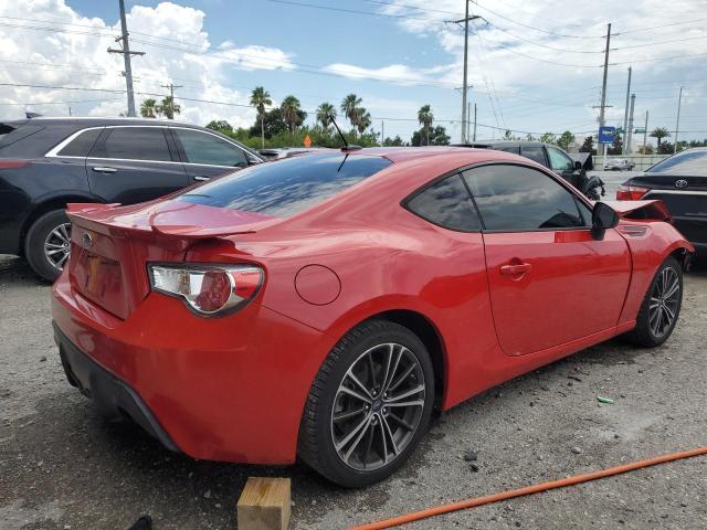  SUBARU BRZ 2013 Czerwony