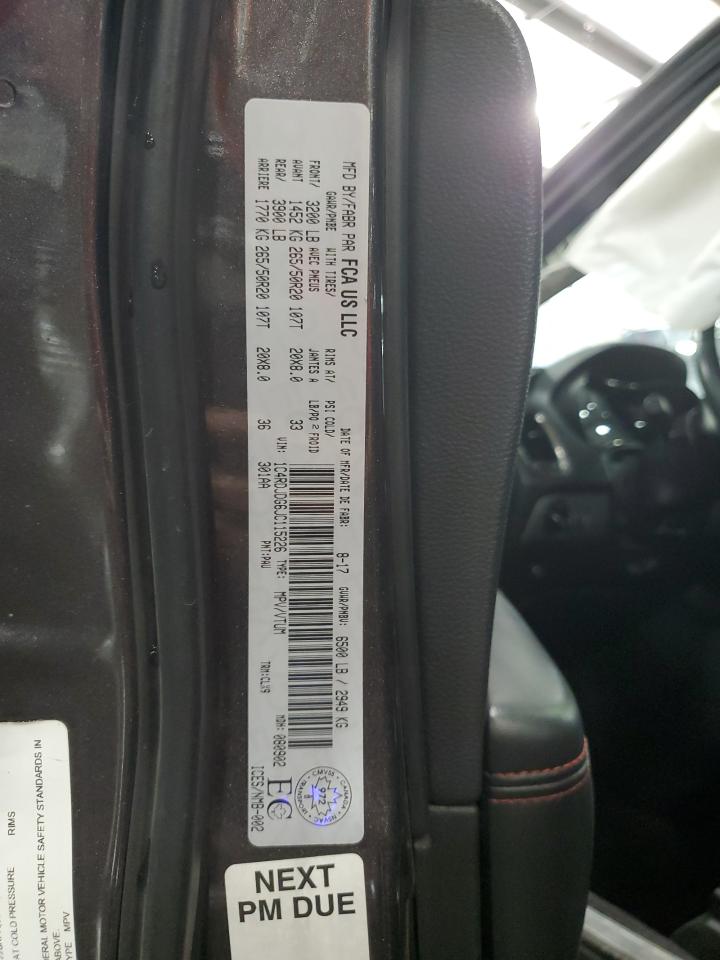 2018 Dodge Durango Gt VIN: 1C4RDJDG6JC115226 Lot: 64108265