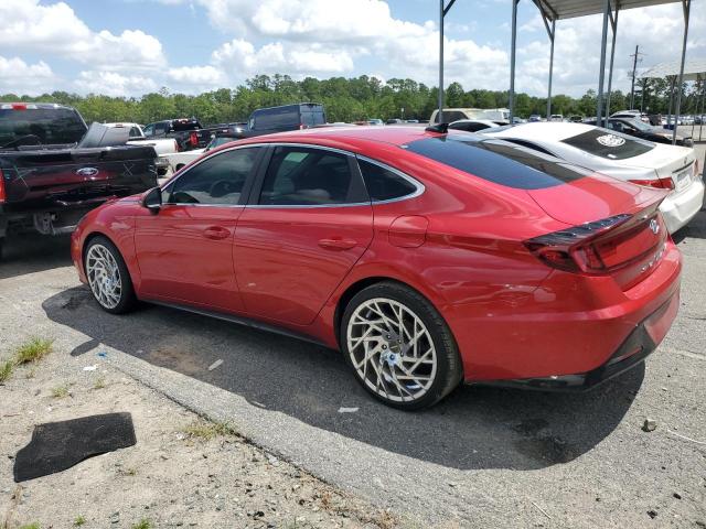  HYUNDAI SONATA 2021 Красный