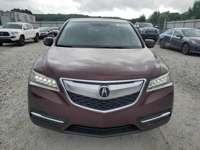  ACURA MDX 2015 Burgundy
