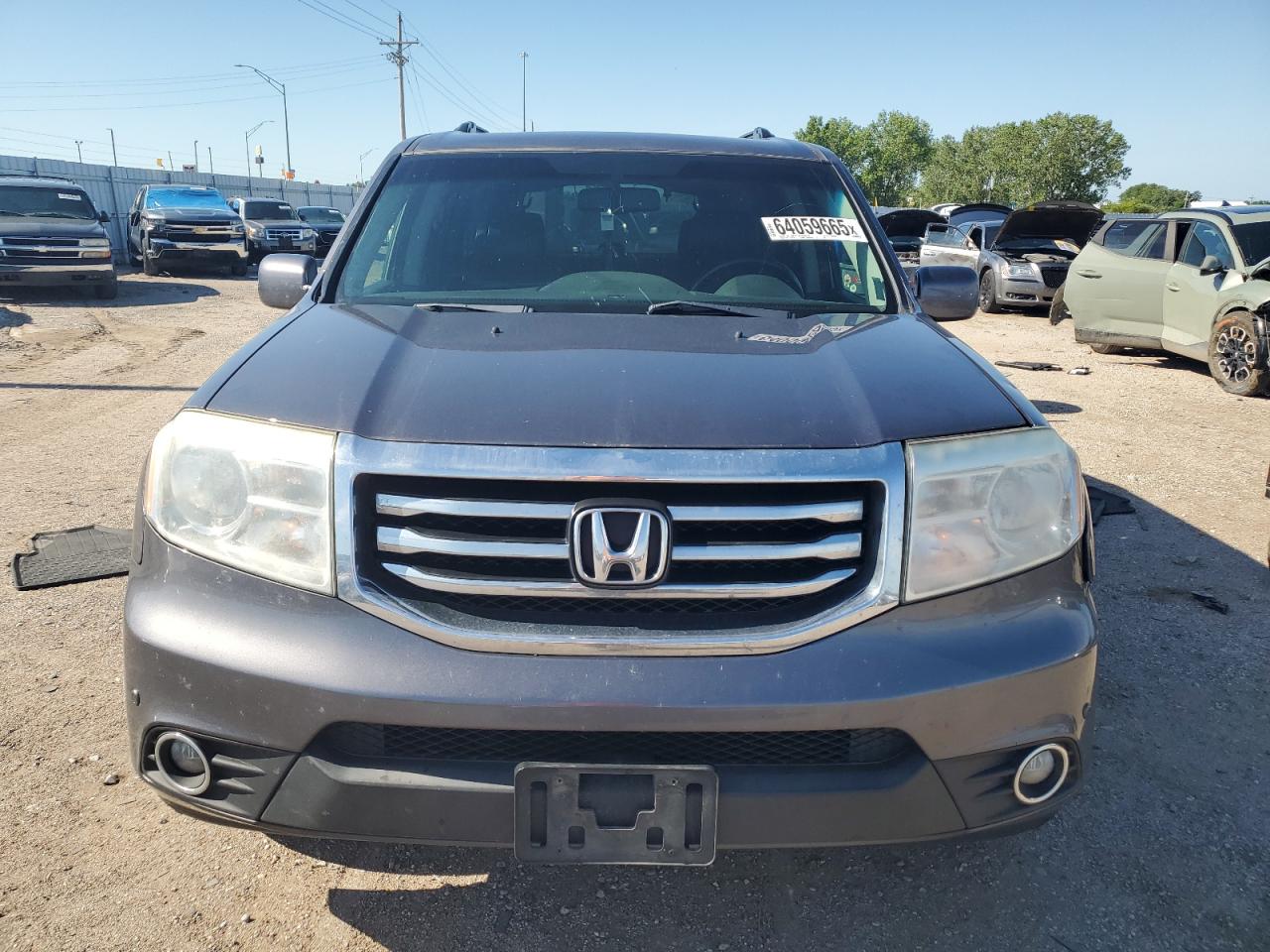 2014 Honda Pilot Touring VIN: 5FNYF4H9XEB037528 Lot: 64059665