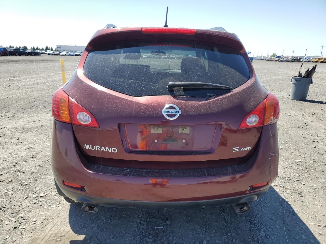 2009 Nissan Murano S VIN: JN8AZ18W99W211107 Lot: 63428015