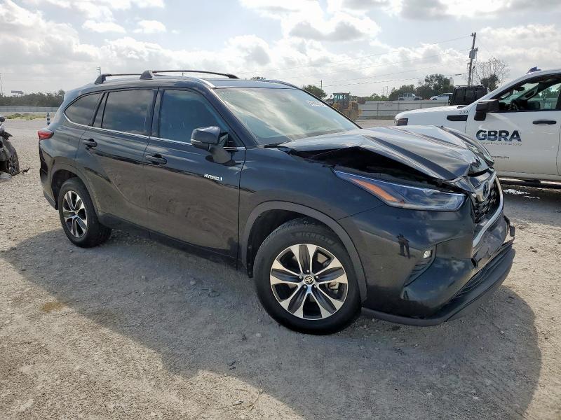 TOYOTA HIGHLANDER 2021 Черный