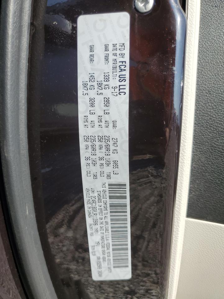 2018 Chrysler Pacifica Touring L VIN: 2C4RC1BG0JR113906 Lot: 65578025