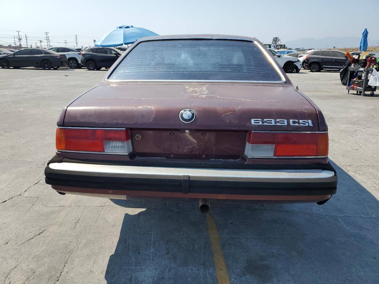 1983 BMW 633 Csi VIN: WBAEB7408D6726370 Lot: 64789375