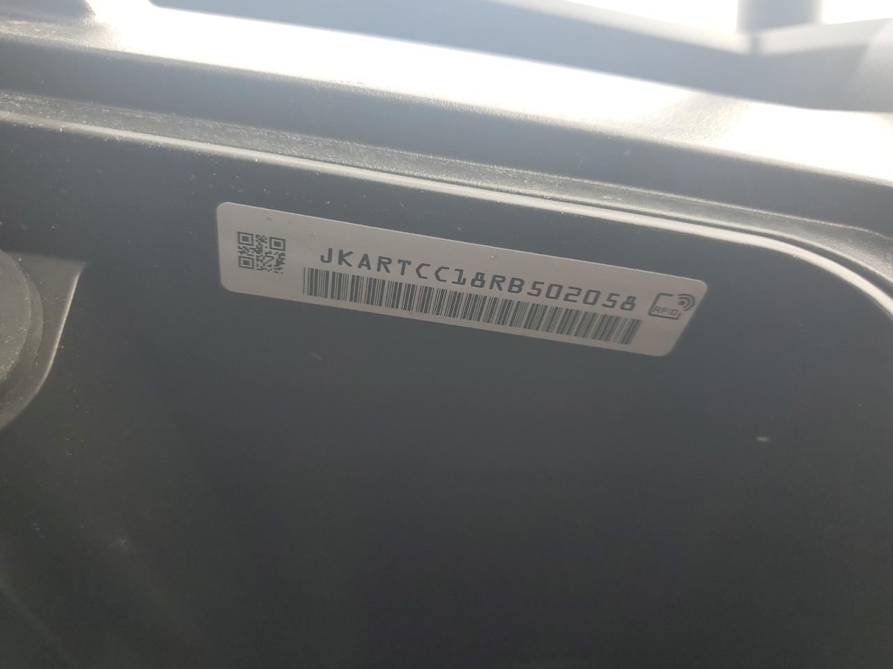 2024 Kawasaki Krt1000 VIN: JKARTCC18RB502058 Lot: 63668315