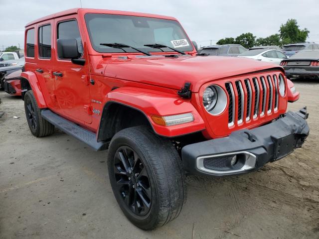  JEEP WRANGLER 2021 Red