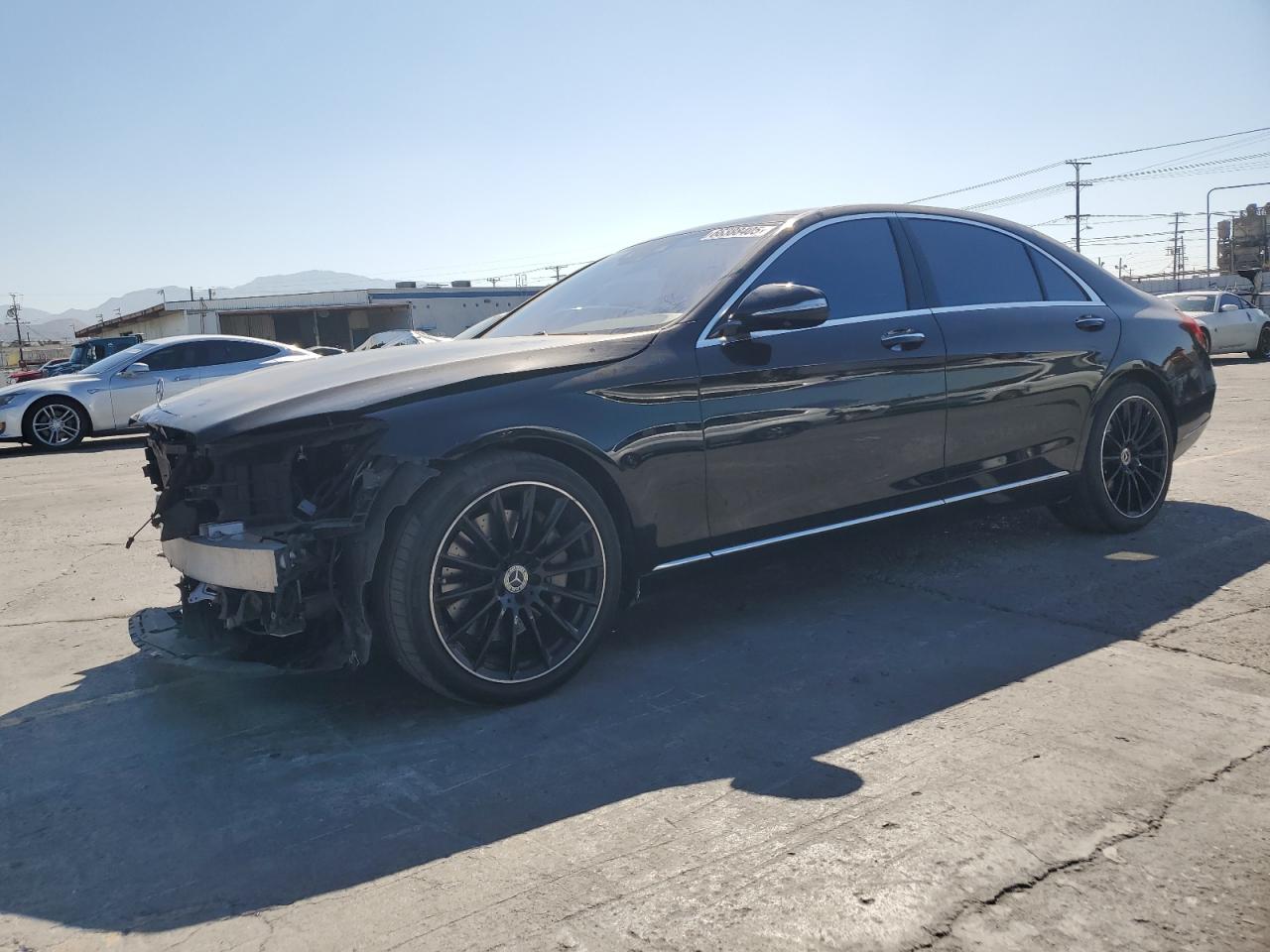 2018 Mercedes-Benz S 450 black null gas WDDUG6GB8JA391424 photo #1