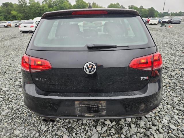 Hatchbacks VOLKSWAGEN GOLF 2017 Czarny